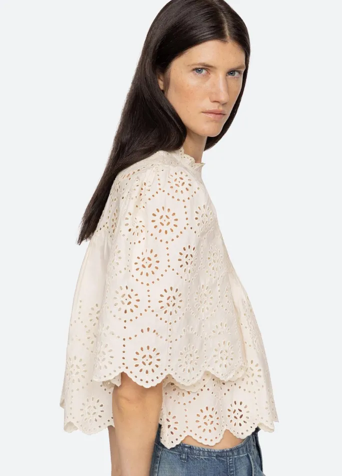 Sea New York Tops Lainey SS Top Cream 8211 Women