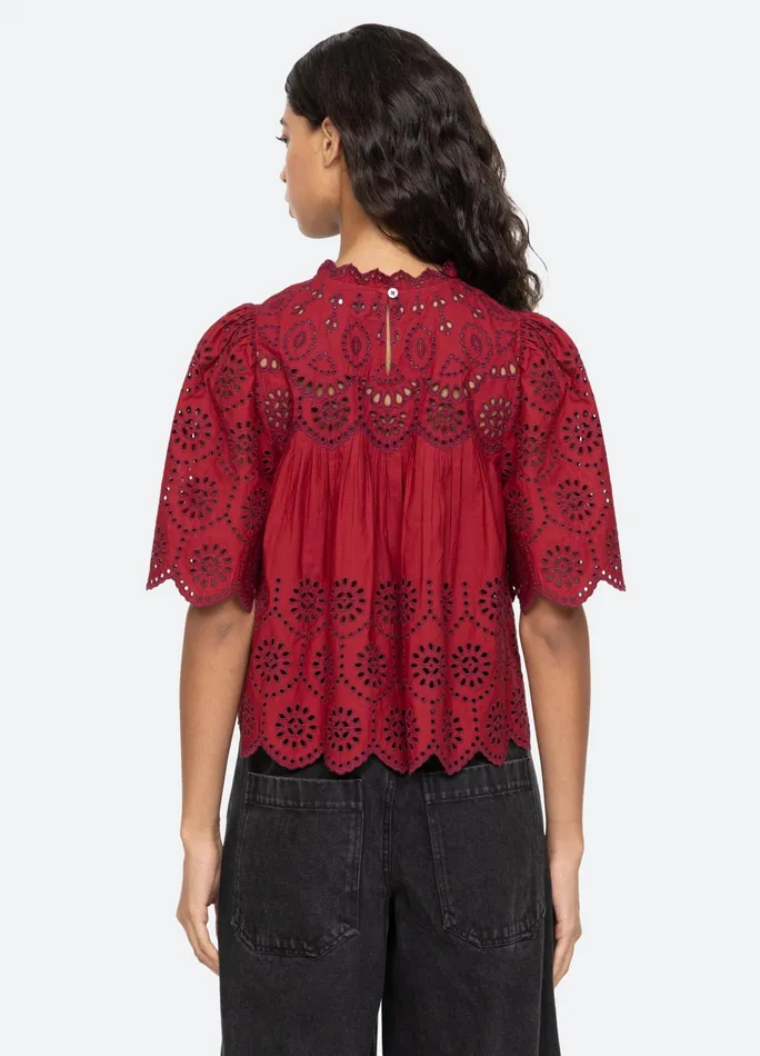Sea New York Tops Lainey SS Top Cream 8211 Women