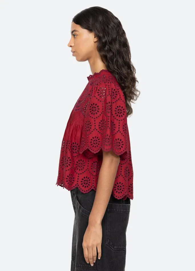 Sea New York Tops Lainey SS Top Cream 8211 Women