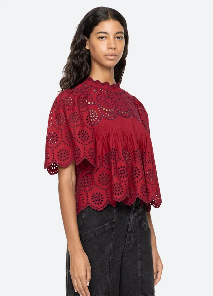 Sea New York Tops Lainey SS Top Cream 8211 Women