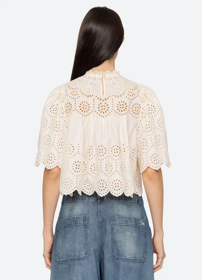 Sea New York Tops Lainey SS Top Cream 8211 Women