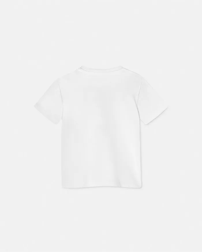 Shirts and Tshirts Kids Versace University Coral Baby TShirt White