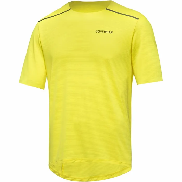 Shirts Men GOREWEAR Contest 20 Tee Mens Neon Yellow