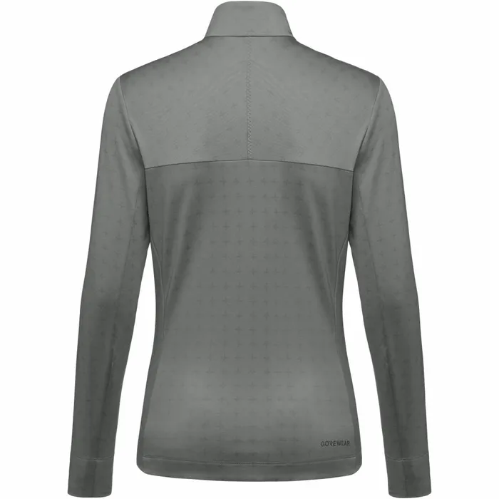 Shirts Women GOREWEAR Everyday Thermo 14Zip Womens Lab Gray