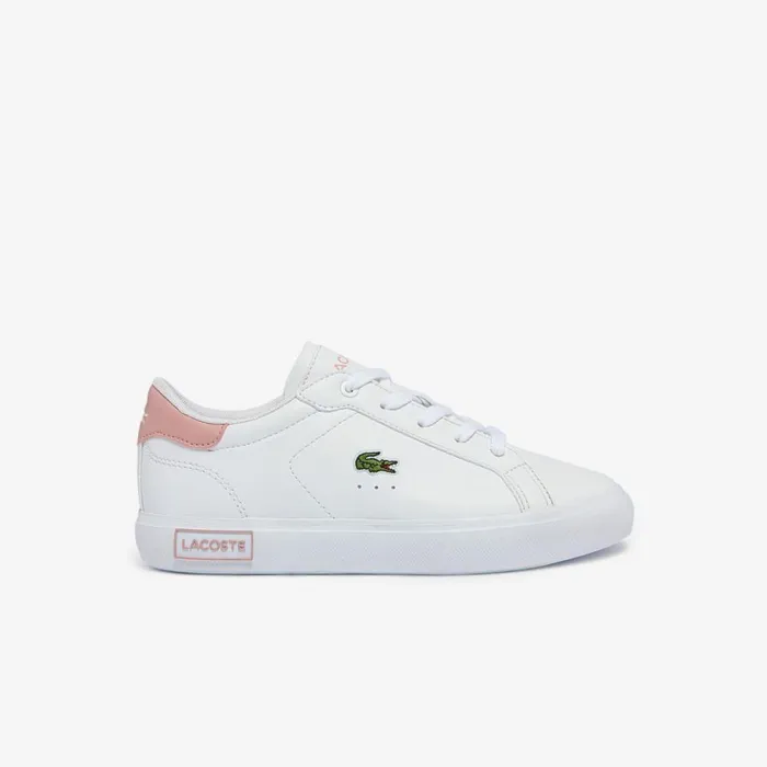 Shoes and Accessories Kids Lacoste Children039s Powercourt Sneakers Whtlt Pink 1y9 Shoes and Accessories Kids Lacoste Children039s Powercourt Sneakers Whtlt Pink 1y9
