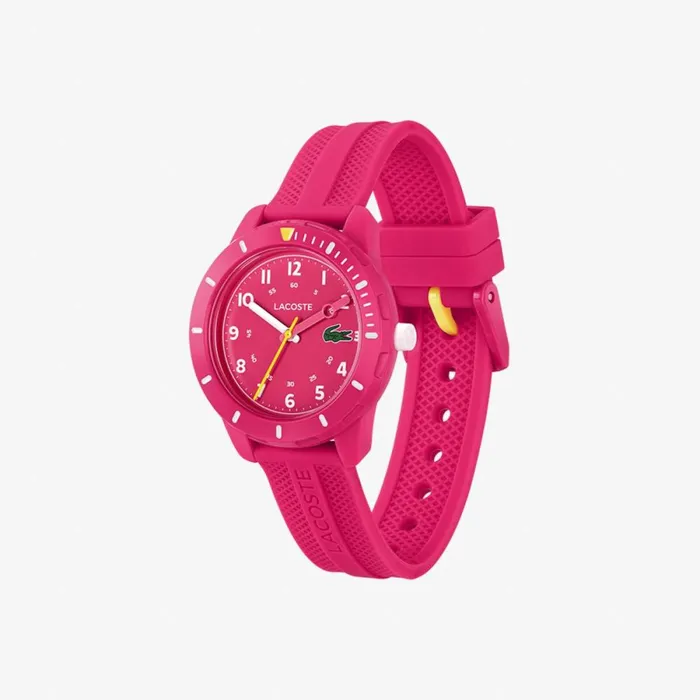 Shoes and Accessories Kids Lacoste Kids039 Mini Tennis 3 Hand Silicone Watch Without Color 000