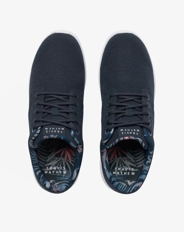 Shoes Casual Shoes TravisMathew THE DAILY 2 KNIT PRINT SHOE Total Eclipsefloral Shoes Casual Shoes TravisMathew THE DAILY 2 KNIT PRINT SHOE Total Eclipsefloral