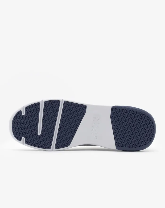 Shoes Casual Shoes TravisMathew THE DAILY 2 KNIT SHOE Heather Mood Indigo