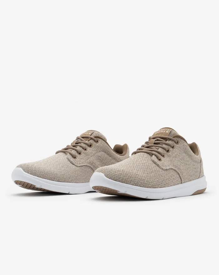 Shoes Casual Shoes TravisMathew THE DAILY 2 KNIT SHOE Heather Natural
