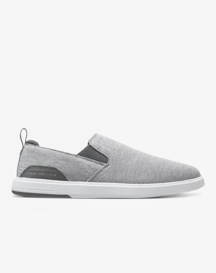 Shoes Casual Shoes TravisMathew THE MODERN SLIPON SHOE Heather Sleet