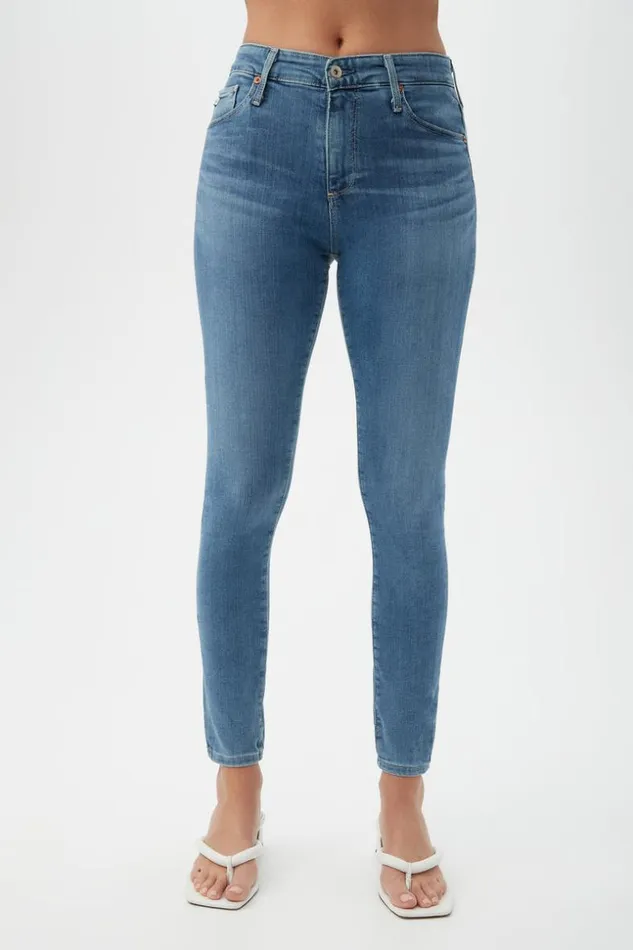 SHOP Trina Turk ALL BOTTOMS AG DARK WASH FARRAH ANKLE SKINNY JEAN