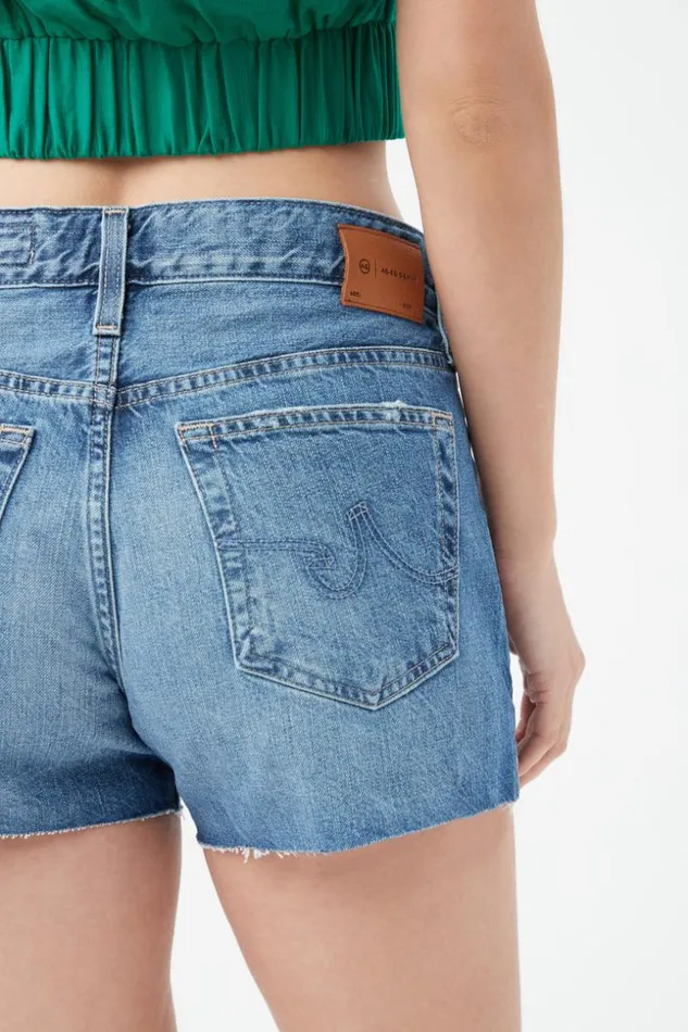 SHOP Trina Turk ALL BOTTOMS AG WOMEN039S BLUE HAILEY CUTOFF SHORT