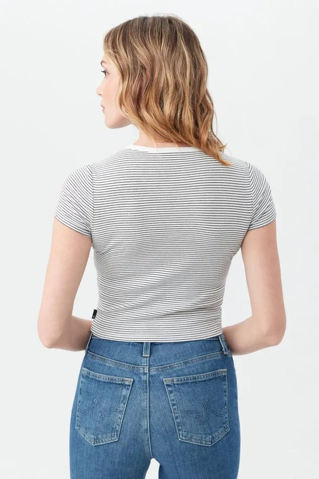 SHOP Trina Turk ALL TOPS AG HUTTON CREWNECK SHORT SLEEVE TEE