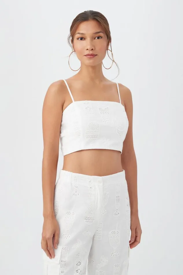 SHOP Trina Turk ALL TOPS DALYNN CROP TOP