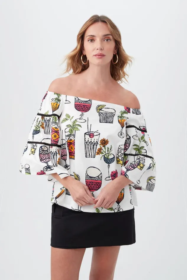 SHOP Trina Turk ALL TOPS GARNISH TOP