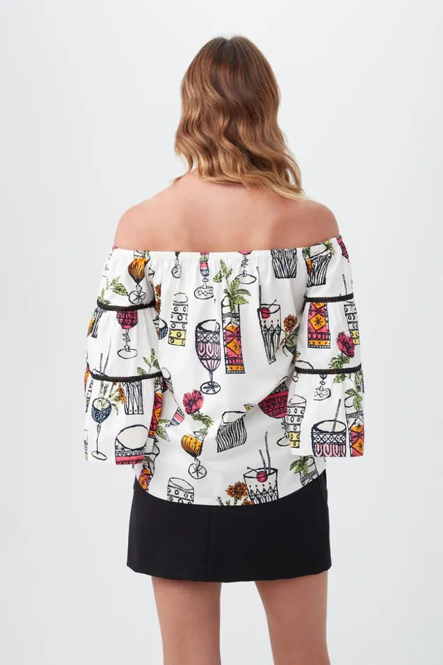 SHOP Trina Turk ALL TOPS GARNISH TOP