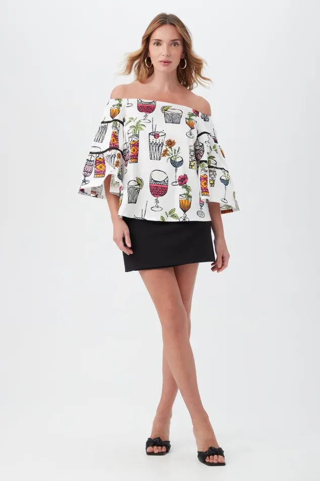 SHOP Trina Turk ALL TOPS GARNISH TOP