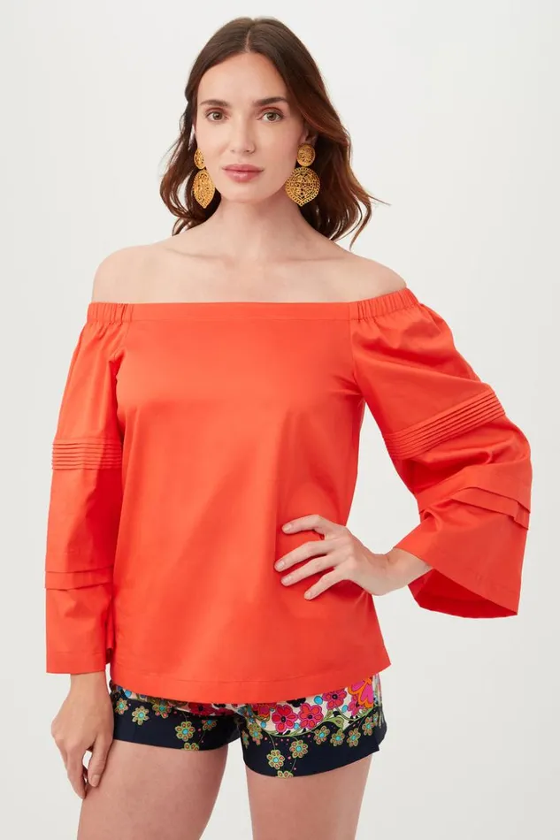 SHOP Trina Turk ALL TOPS WAVEY TOP