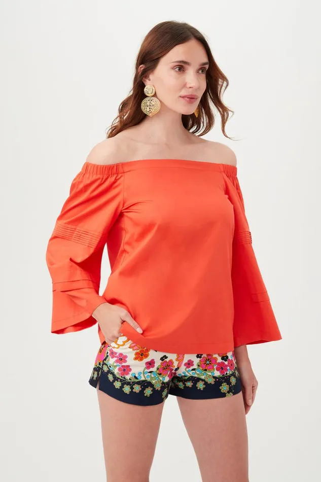 SHOP Trina Turk ALL TOPS WAVEY TOP