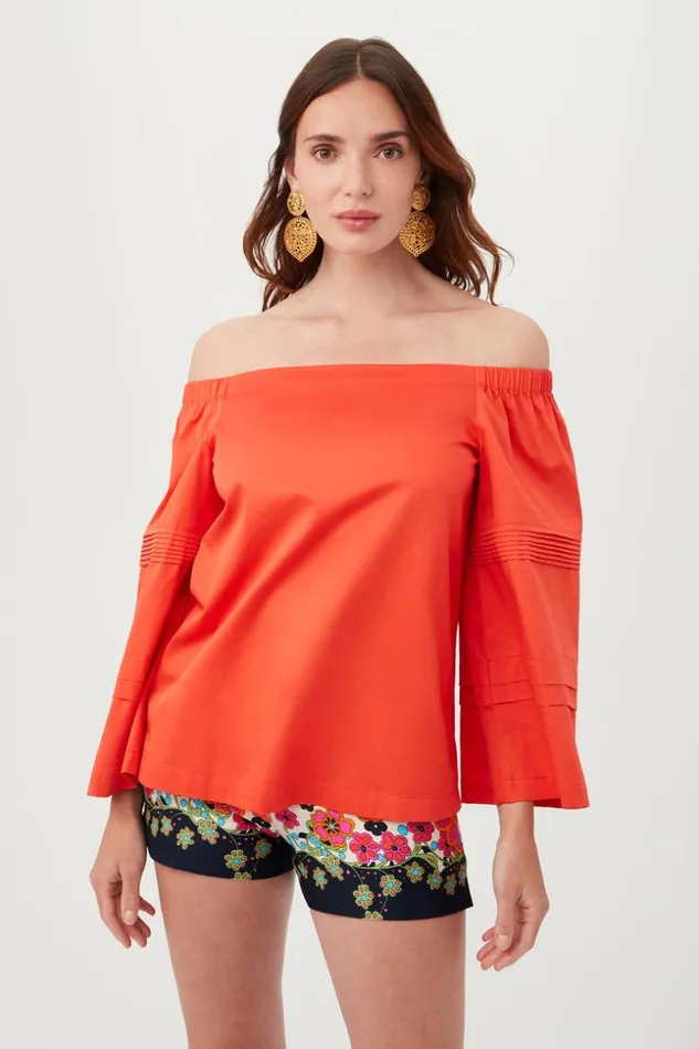 SHOP Trina Turk ALL TOPS WAVEY TOP