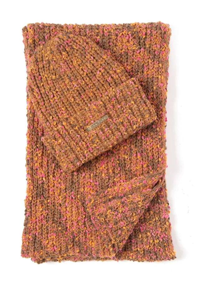 SHOP Trina Turk BELTS SCARVES and HATS TT SPECKLED KNIT BEANIE AND SCARF