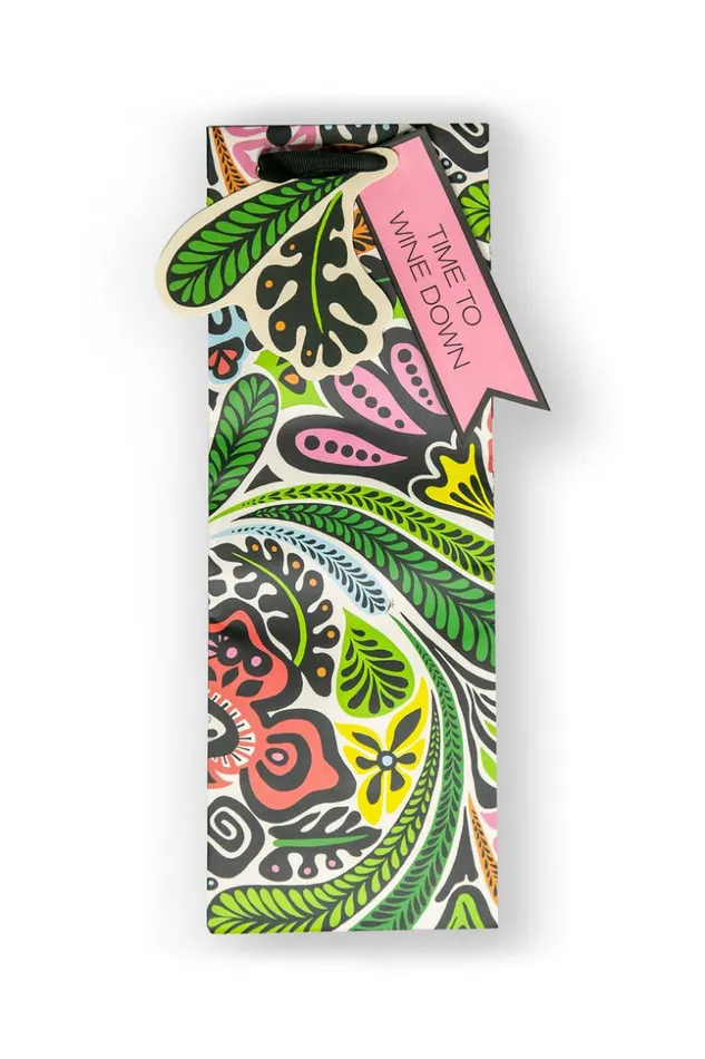 SHOP Trina Turk HOME GOODS TT CHEEKY TIKI WINE BAG