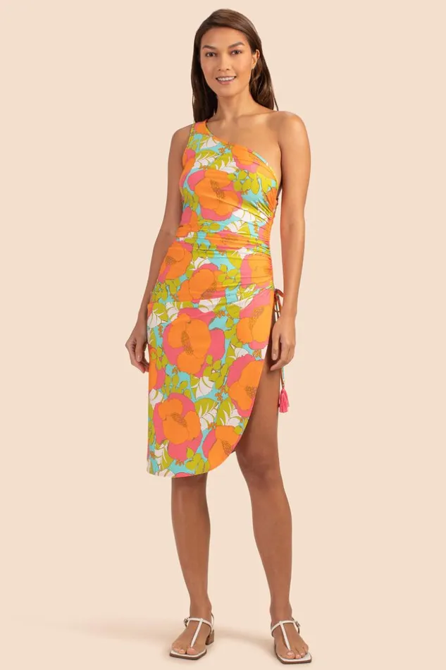 SHOP Trina Turk MATCHING SWIM SETS PLAYA DE FLOR MIDI SWIM DRESS