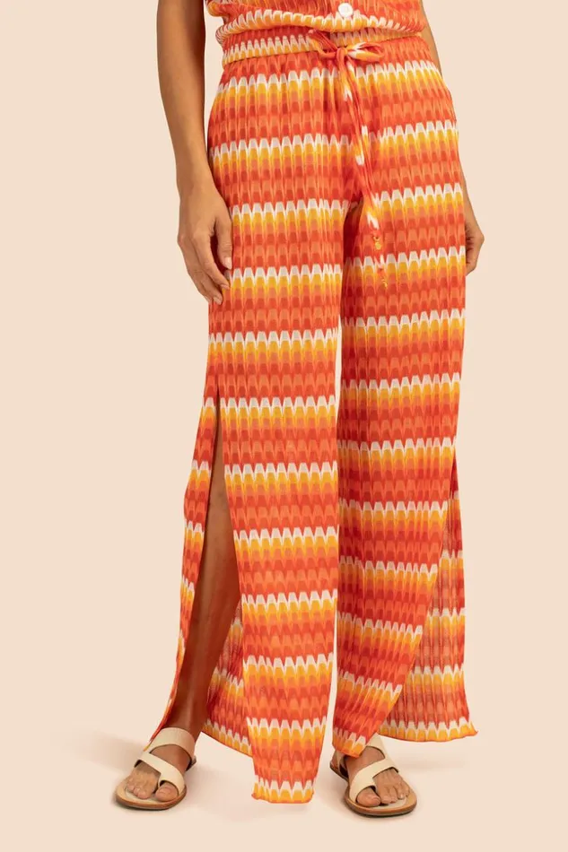 SHOP Trina Turk MATCHING SWIM SETS SUNRAY CROCHET SLIT PANT