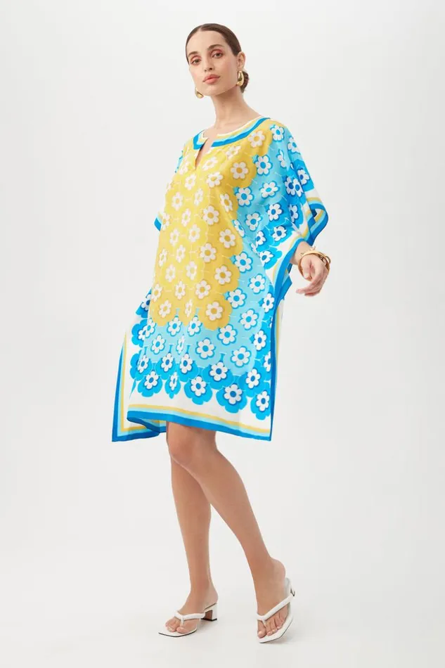 SHOP Trina Turk MINI DRESSES THEODORA CAFTAN DRESS