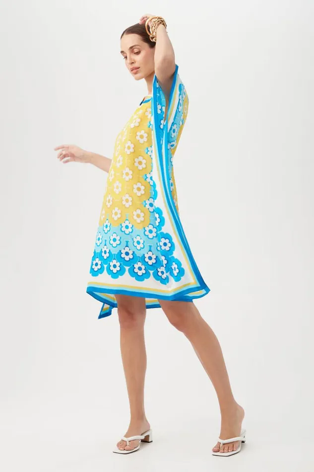SHOP Trina Turk MINI DRESSES THEODORA CAFTAN DRESS