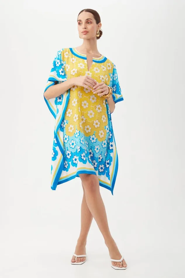 SHOP Trina Turk MINI DRESSES THEODORA CAFTAN DRESS