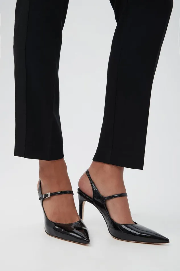 SHOP Trina Turk SHOES VERNIZ PATENT SLINGBACK PUMP