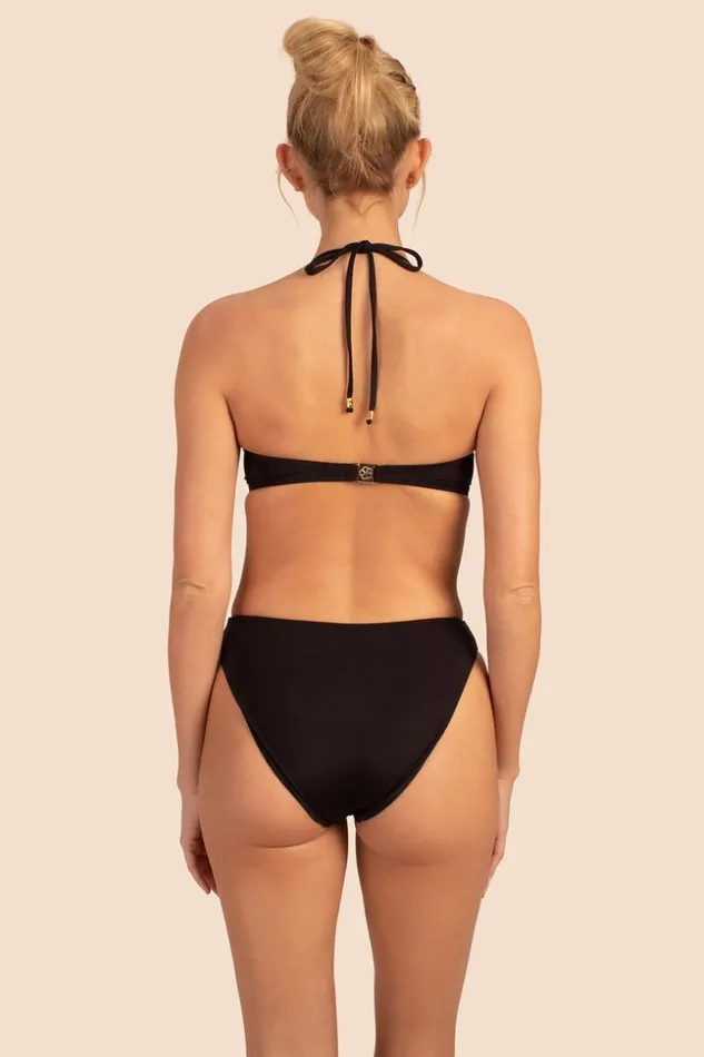 SHOP Trina Turk SWIM TOPS MONACO SOLIDS TWIST BANDEAU TOP