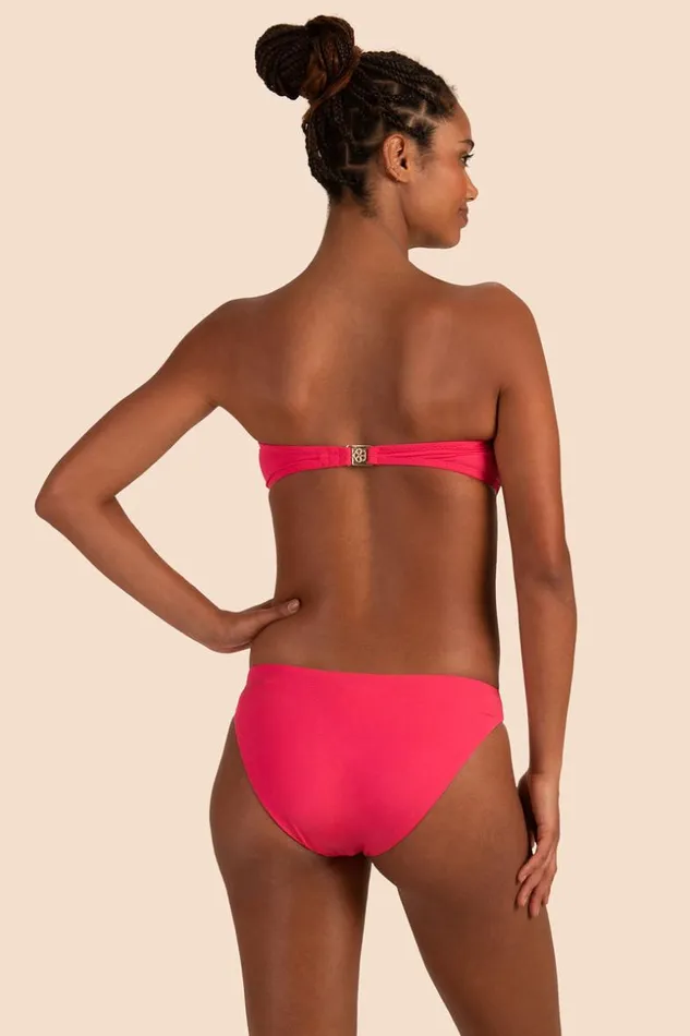 SHOP Trina Turk SWIM TOPS MONACO SOLIDS TWIST BANDEAU TOP