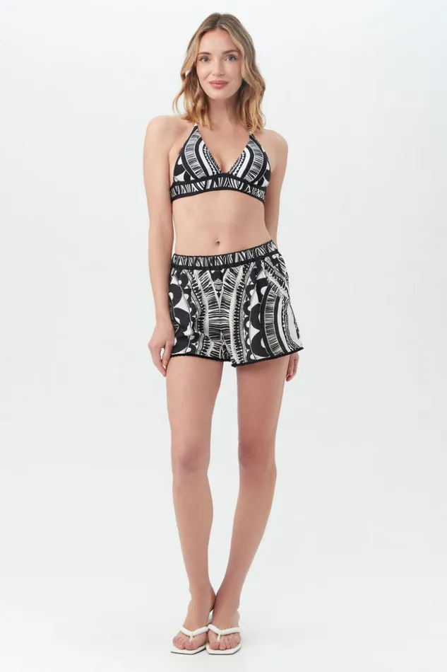 SHOP Trina Turk SWIM TOPS WOMEN039S HULA REVERSIBLE HALTER SWIM TOP