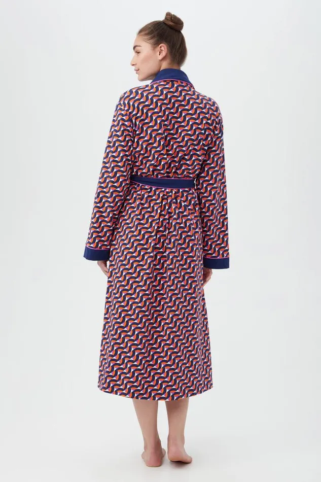SHOP Trina Turk WOMEN039S SLEEPWEAR GEO RAINBOW ROBE DE CHAMBRE
