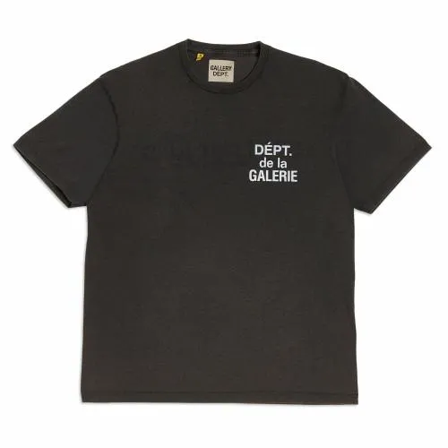 Short Sleeve Men Gallery Dept ATK REVERSIBLE FRENCH LOGO TEE Faded Black