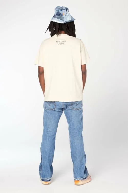 Short Sleeve Men Gallery Dept BORING TEE Archival White