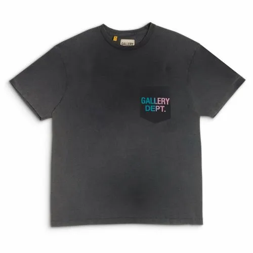 Short Sleeve Men Gallery Dept MIAMI BOARDWALK TEE Black