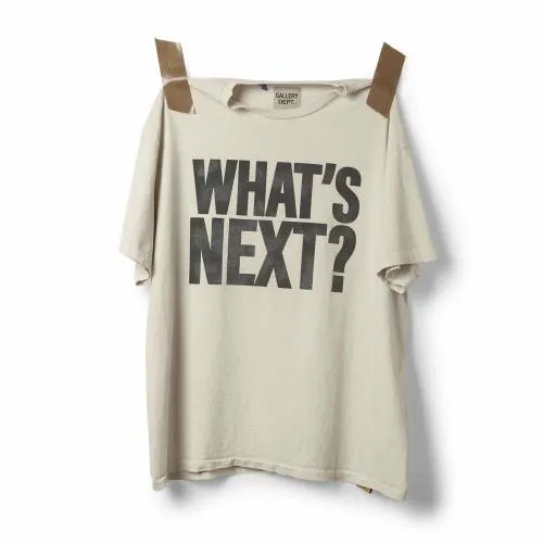 Short Sleeve Men Gallery Dept WHATS NEXT TEE Archival White