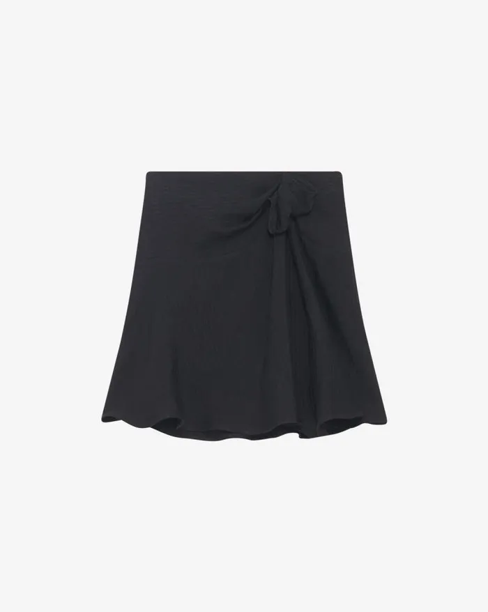 Shorts and Skirts Women IRO ISADIE SHORT STRIPED RUFFLED SKIRT