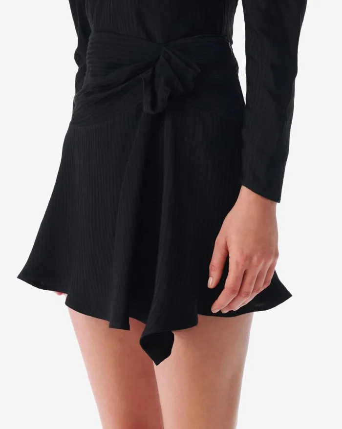 Shorts and Skirts Women IRO ISADIE SHORT STRIPED RUFFLED SKIRT