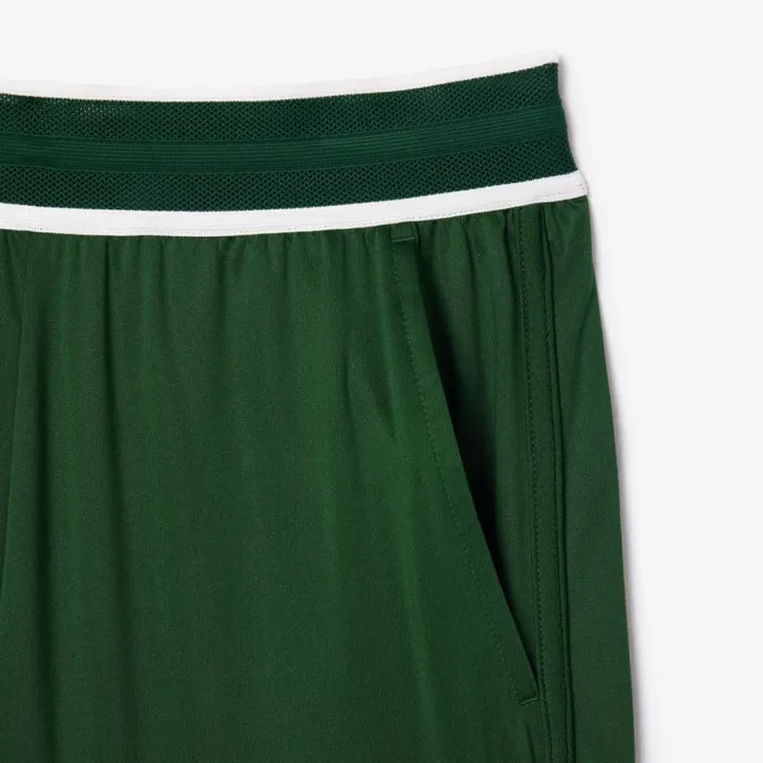 Shorts and Swim Men Lacoste Men039s Lacoste Sport X Daniil Medvedev Tennis Shorts Pine Green 132