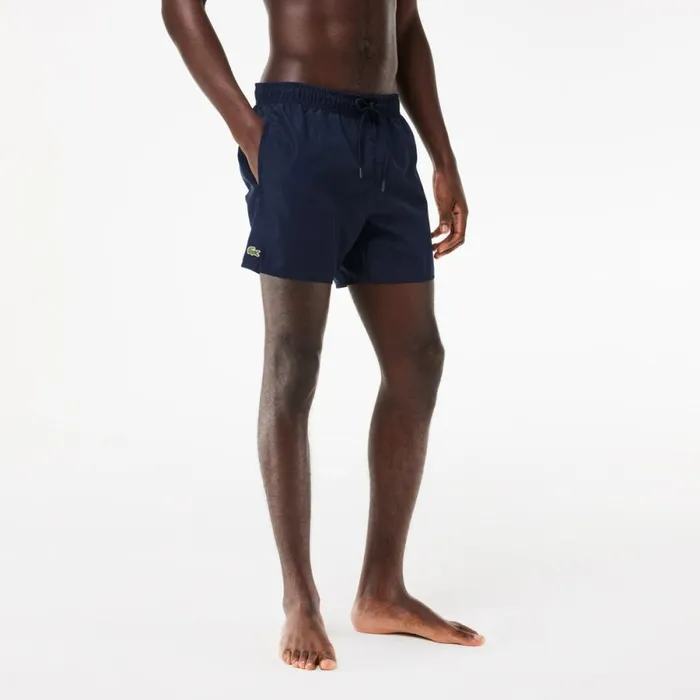 Shorts and Swim Men Lacoste Men039s Lightweight Swim Shorts Navy Blue Green 802