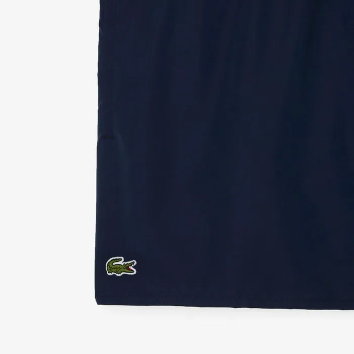 Shorts and Swim Men Lacoste Men039s Lightweight Swim Shorts Navy Blue Green 802