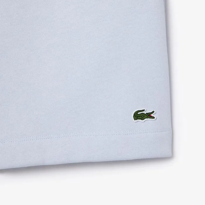Shorts and Swim Men Lacoste Men039s Regular Fit Fleece Shorts Phoenix Blue J2g