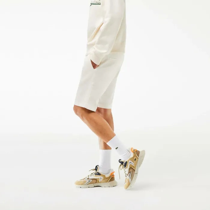 Shorts and Swim Men Lacoste Men039s Slim Fit Stretch Cotton Shorts White 70v