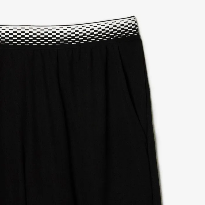 Shorts and Swim Men Lacoste Mens Lacoste Tennis X Daniil Medvedev Mesh Shorts Black 031
