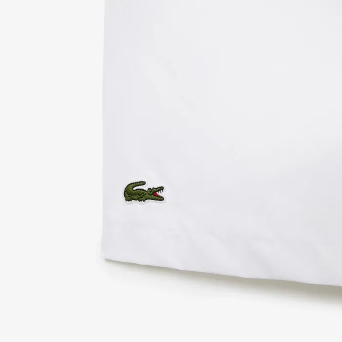 Shorts and Swim Men Lacoste Mens SPORT Big Fit Relaxed Fit Lined Shorts White 001
