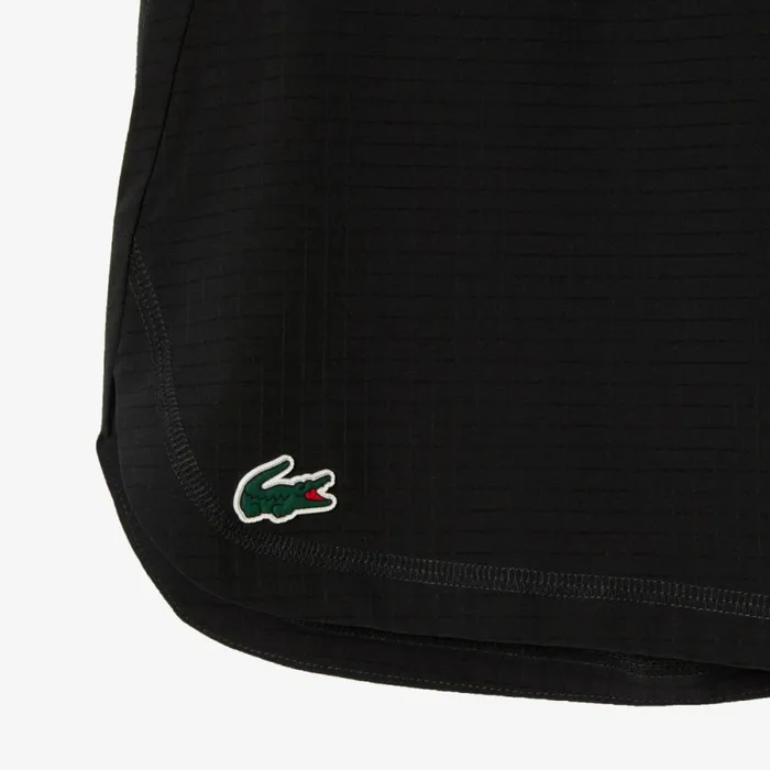 Shorts and Swim Men Lacoste Mens Sport Stretch Mesh Shorts Black 8vm